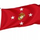 Commandant of the U.S. Marine Corps Flag for Indoor & Outdoor Use - Imagine 1