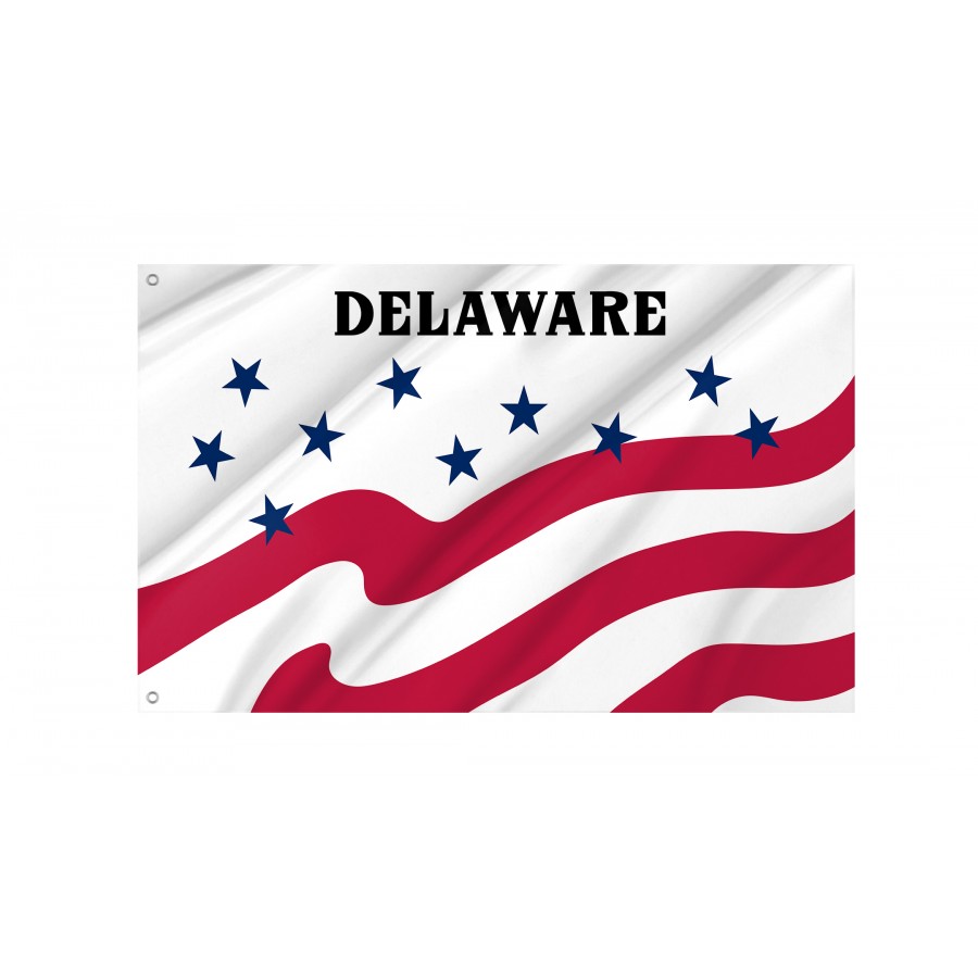 Flag of Delaware County, Iowa, Patriotic Flags, Unique Design Print, Flags for Indoor & Outdoor Use