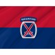 U.S. Army 10th Mountain Division Flag for Indoor & Outdoor Use - Imagine 2