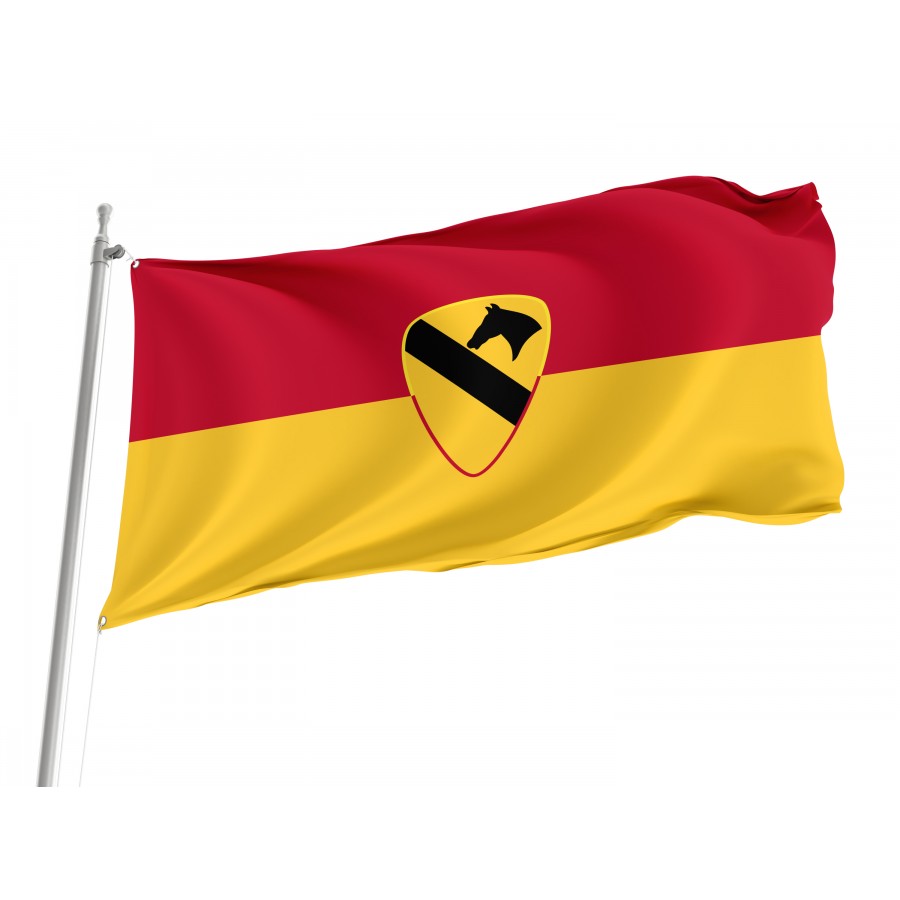Flag Of U.s. Army 1St Cavalry Division, Patriotic Flags, Unique Design Print, Flags For Indoor & Outdoor Use - High Quality United States for Indoor and Outdoor Use