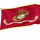 US Marine Corps USMC Flag for Indoor & Outdoor Use - Imagine 1
