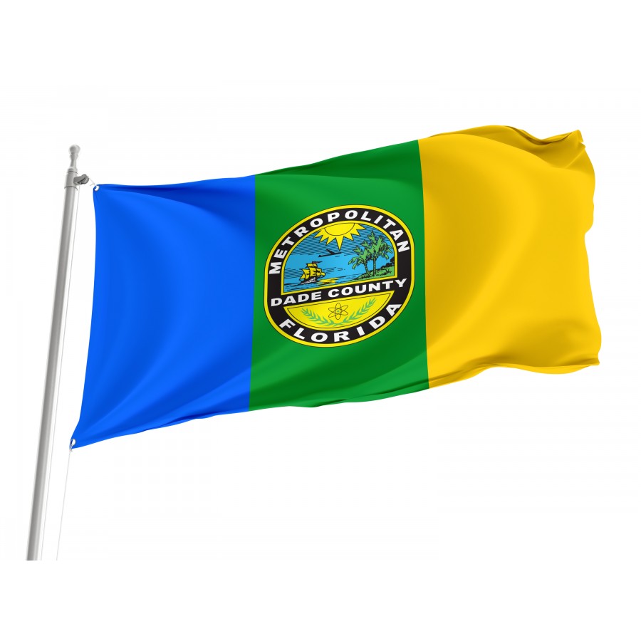 Flag Of Dade County, Florida 1963, Patriotic Flags, Unique Design Print, Flags For Indoor & Outdoor Use - High Quality Florida for Indoor and Outdoor Use