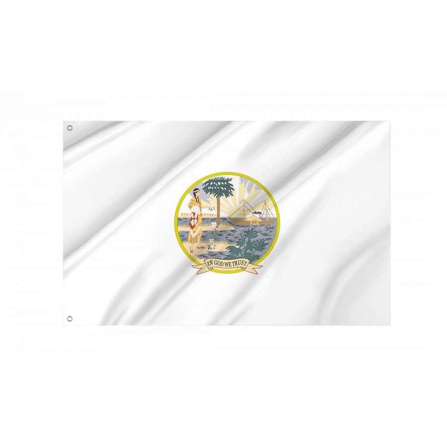 Flag Of Florida From 1868-1900, Patriotic Flags, Unique Design Print, Flags For Indoor & Outdoor Use - High Quality Florida for Indoor and Outdoor Use