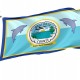 Okaloosa County Flag for Indoor & Outdoor Use - Imagine 1