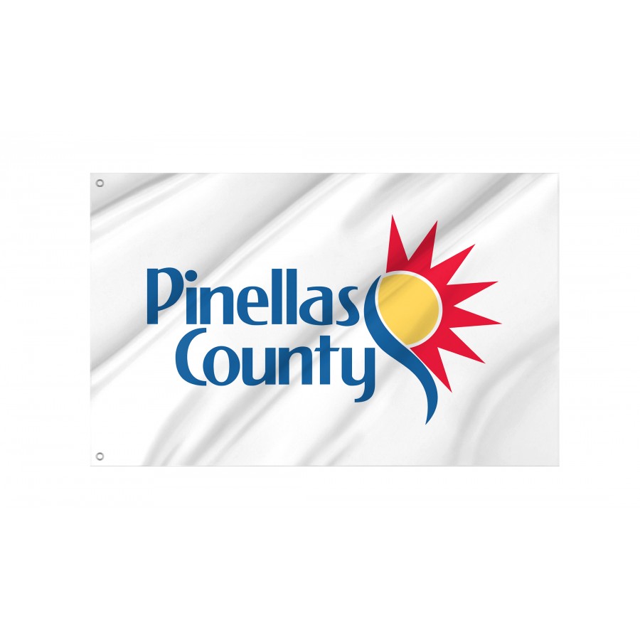 Flag of Pinellas County, Florida, Patriotic Flags, Unique Design Print, Flags for Indoor & Outdoor Use