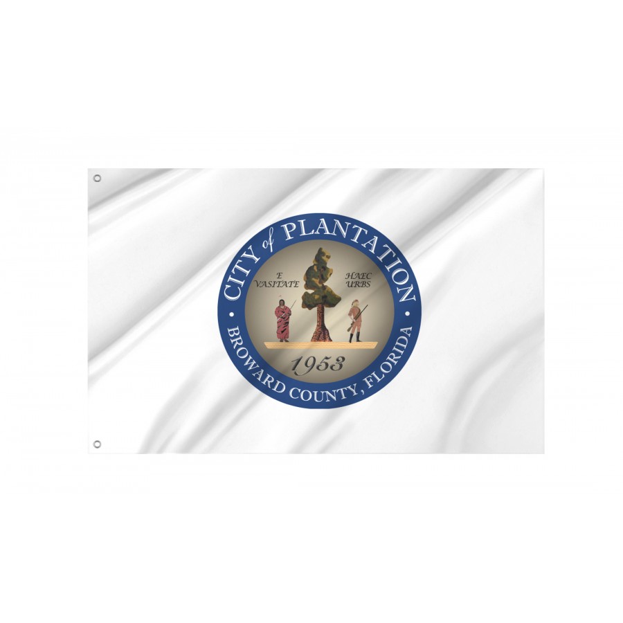Flag of Plantation, Patriotic Flags, Unique Design Print, Flags for Indoor & Outdoor Use