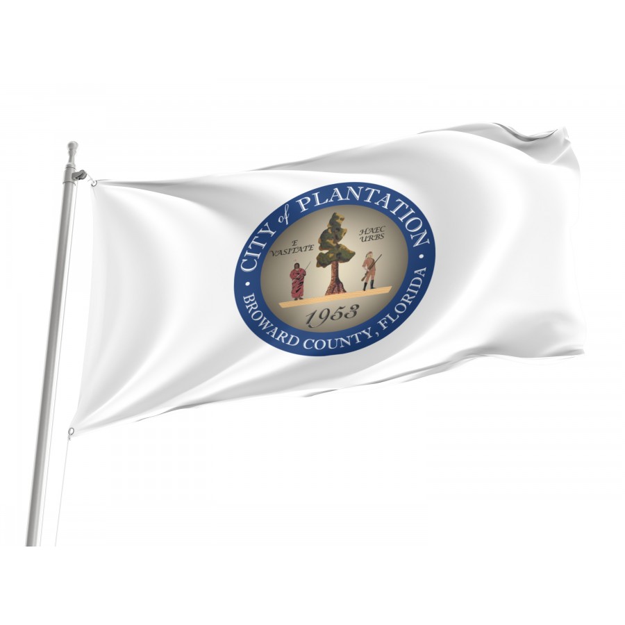 Flag of Plantation, Patriotic Flags, Unique Design Print, Flags for Indoor & Outdoor Use