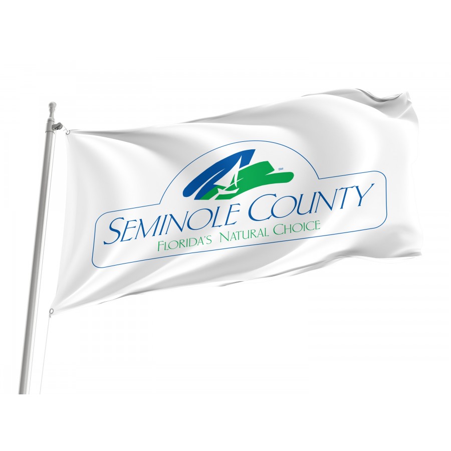 Flag of Seminole County, Florida, Patriotic Flags, Unique Design Print, Flags for Indoor & Outdoor Use