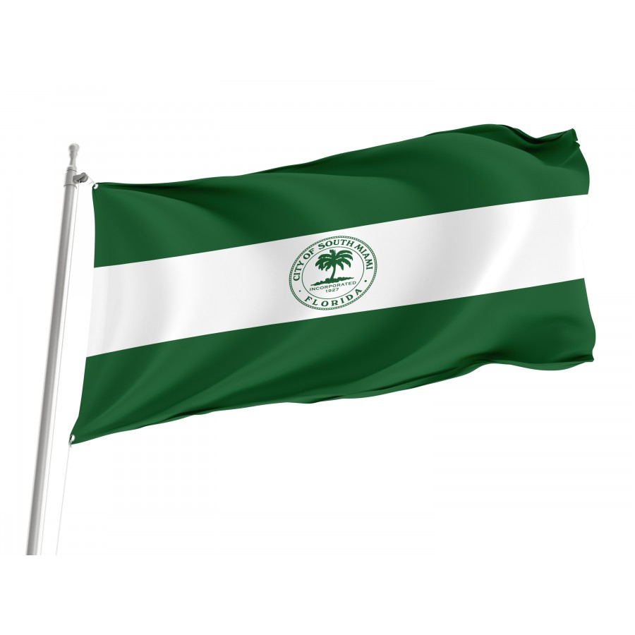 Flag of South Miami, Florida, Patriotic Flags, Unique Design Print, Flags for Indoor & Outdoor Use