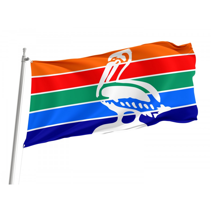 Flag of St. Petersburg, Florida, Patriotic Flags, Unique Design Print, Flags for Indoor & Outdoor Use