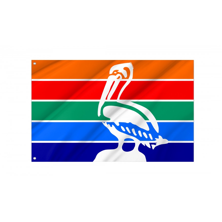 Flag of St. Petersburg, Florida, Patriotic Flags, Unique Design Print, Flags for Indoor & Outdoor Use