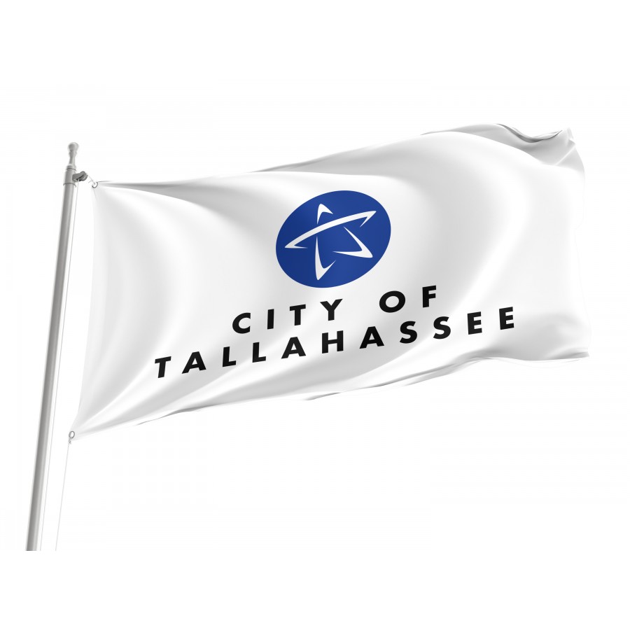 Flag of Tallahassee, Florida 2020, Patriotic Flags, Unique Design Print, Flags for Indoor & Outdoor Use