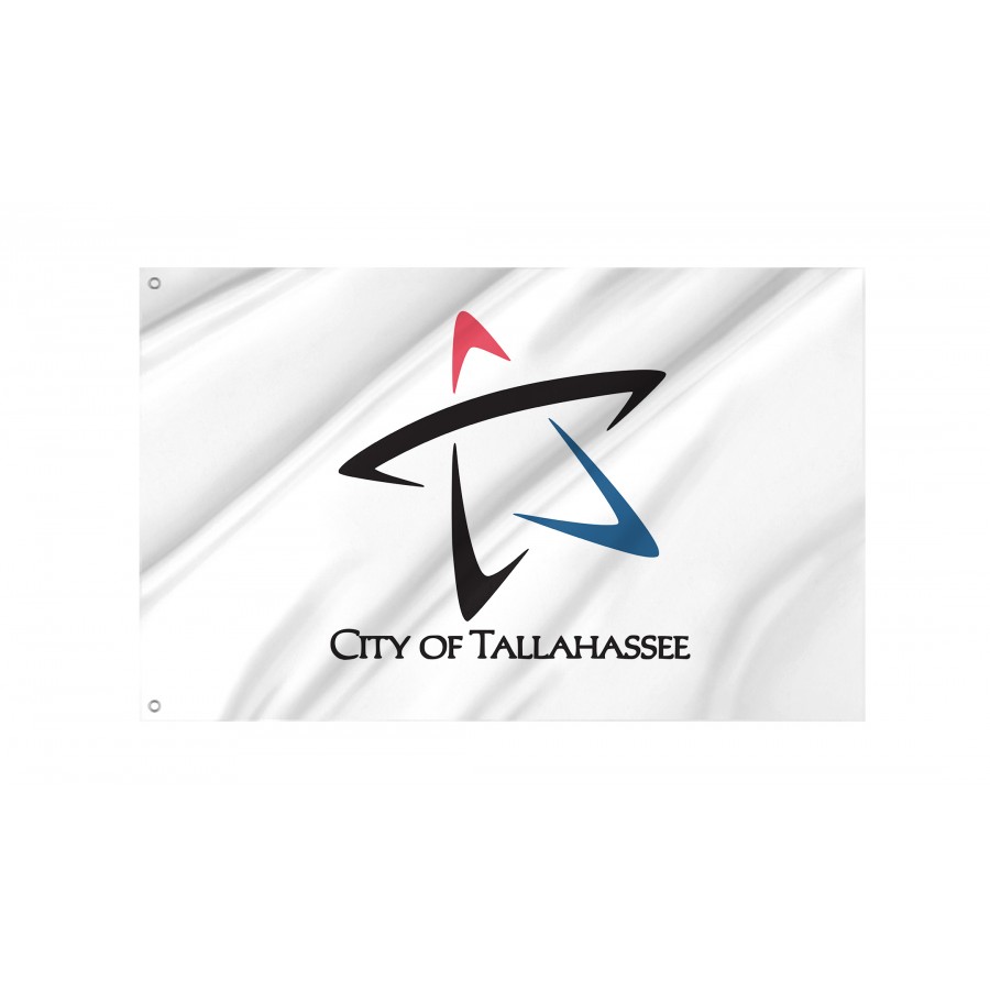 Flag of Tallahassee, Florida, Patriotic Flags, Unique Design Print, Flags for Indoor & Outdoor Use