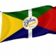 Flag of Ybor City, Tampa, Florida, Patriotic Flags, Unique Design Print, Flags for Indoor & Outdoor Use - Imagine 1