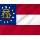 Georgia State Flag for Indoor & Outdoor Use - Imagine 2