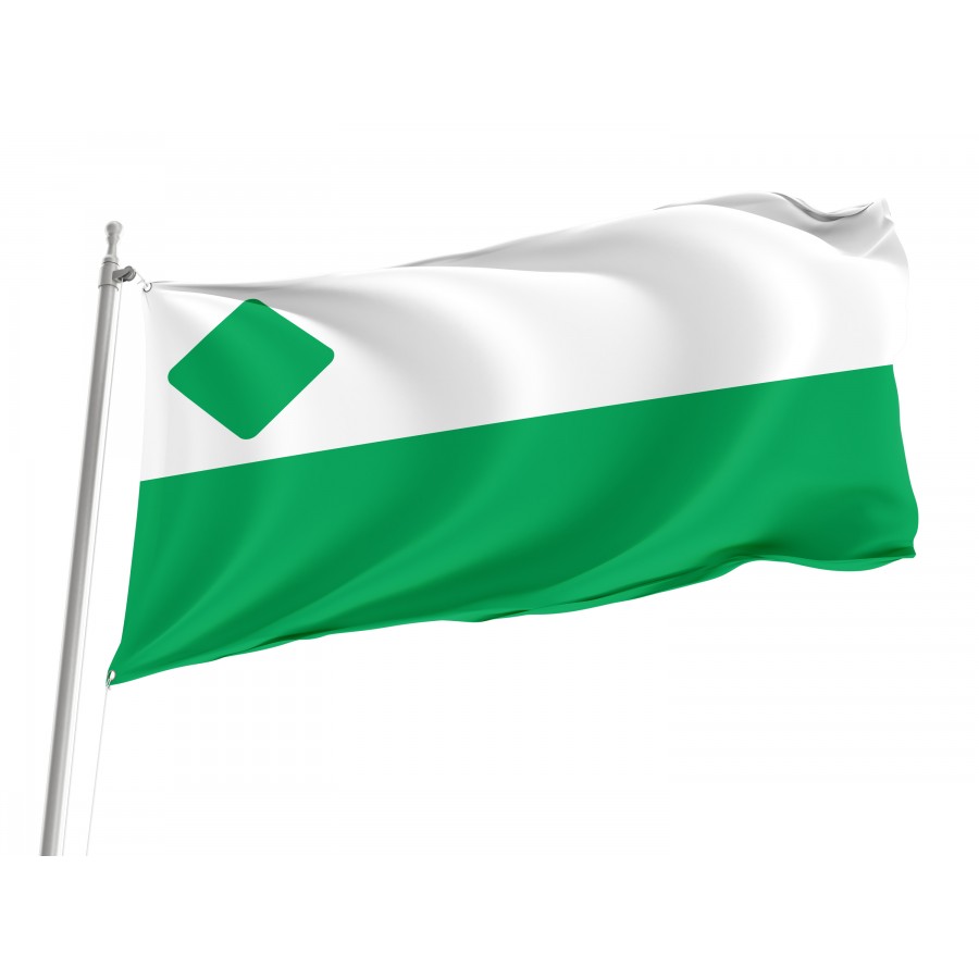 Green Party Of The United States Flag, Unique Design Print, Flags For Indoor & Outdoor Use - High Quality United States for Indoor and Outdoor Use