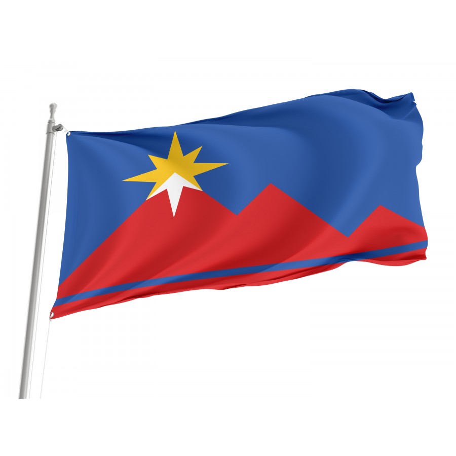 Flag of Pocatello, Idaho, Patriotic Flags, Unique Design Print, Flags for Indoor & Outdoor Use