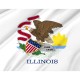 Illinois State Flag for Indoor & Outdoor Use - Imagine 2