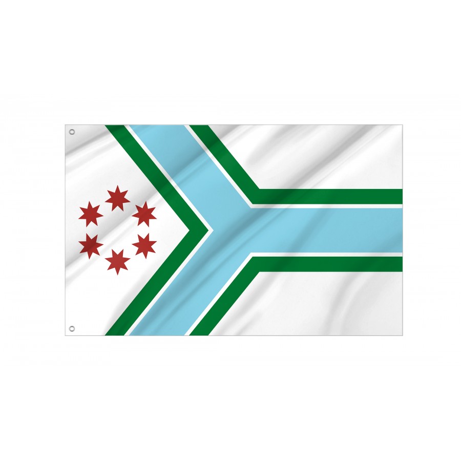 Flag of Cook County, Illinois, Patriotic Flags, Unique Design Print, Flags for Indoor & Outdoor Use