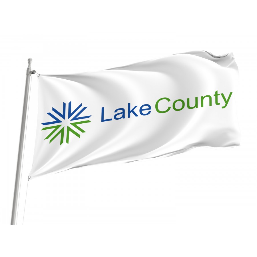 Flag of Lake County, Illinois, Patriotic Flags, Unique Design Print, Flags for Indoor & Outdoor Use