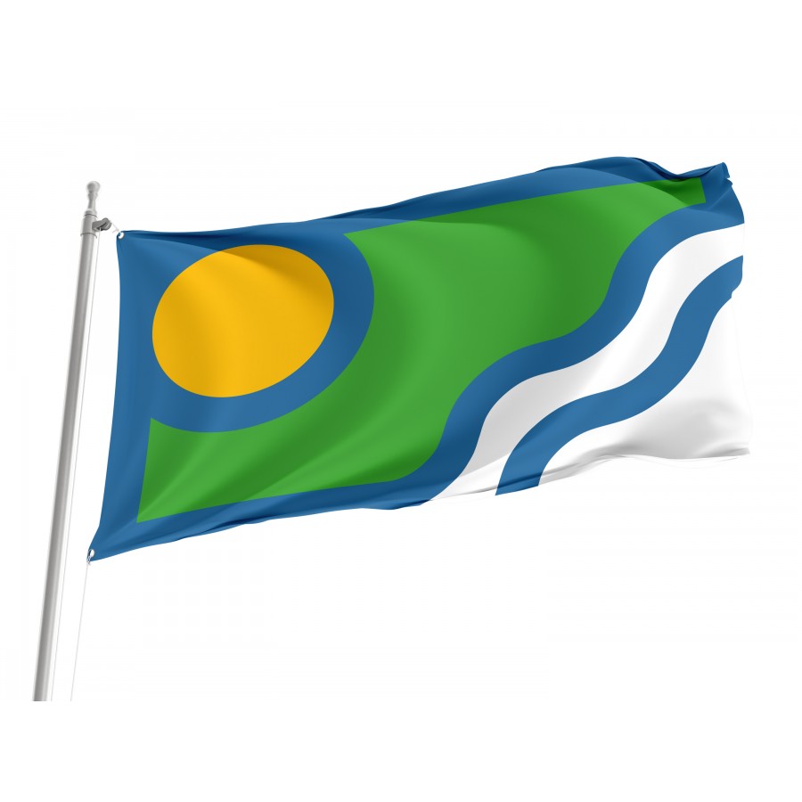 Flag of Peoria County, Illinois, Patriotic Flags, Unique Design Print, Flags for Indoor & Outdoor Use