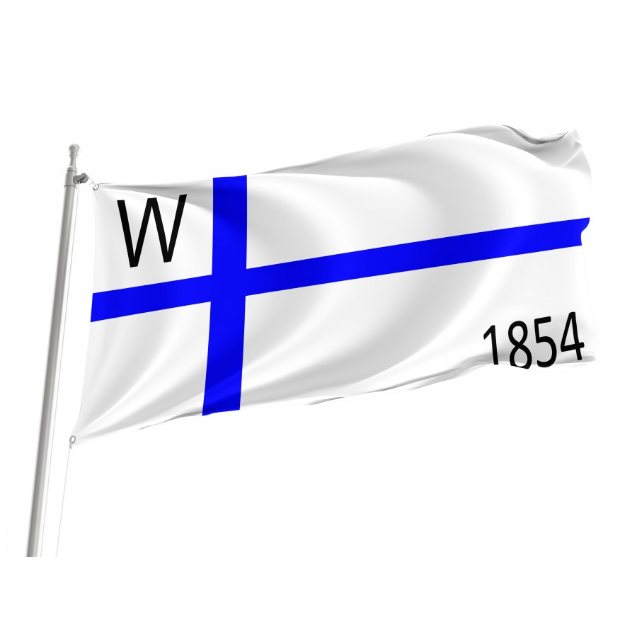 Flag of Wapella, Illinois, Patriotic Flags, Unique Design Print, Flags for Indoor & Outdoor Use