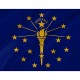 Indiana State Flag for Indoor & Outdoor Use - Imagine 2