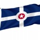 Indianapolis Flag for Indoor & Outdoor Use - Imagine 1
