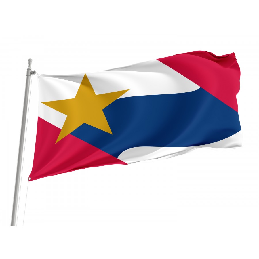 Flag of Lafayette, Indiana, Patriotic Flags, Unique Design Print, Flags for Indoor & Outdoor Use
