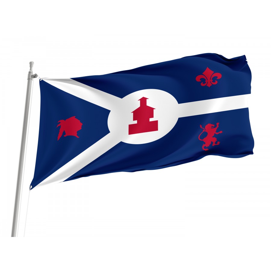 Flag of Wayne, Indiana, Patriotic Flags, Unique Design Print, Flags for Indoor & Outdoor Use