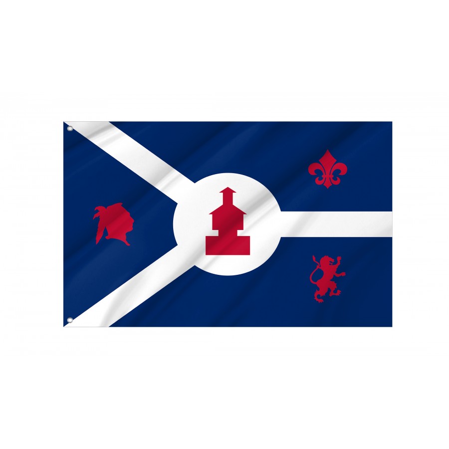 Flag of Wayne, Indiana, Patriotic Flags, Unique Design Print, Flags for Indoor & Outdoor Use