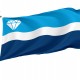 Frankfort Flag for Indoor & Outdoor Use - Imagine 1
