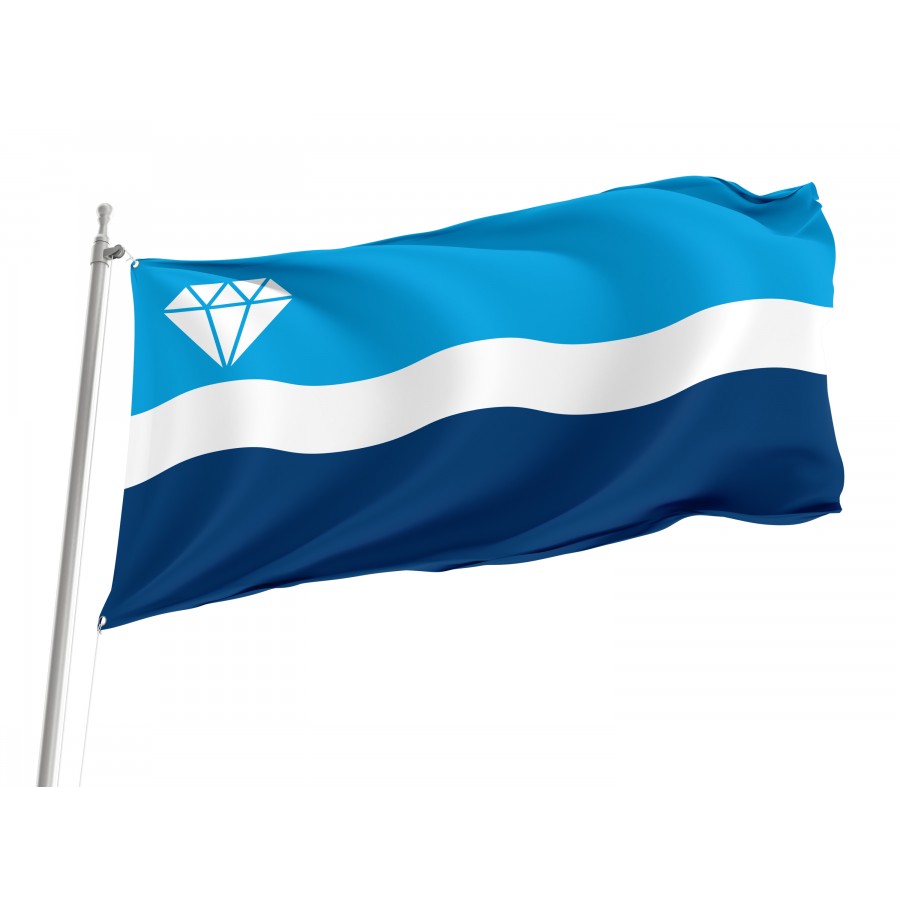 Flag of Frankfort, Indiana, Patriotic Flags, Unique Design Print, Flags for Indoor & Outdoor Use