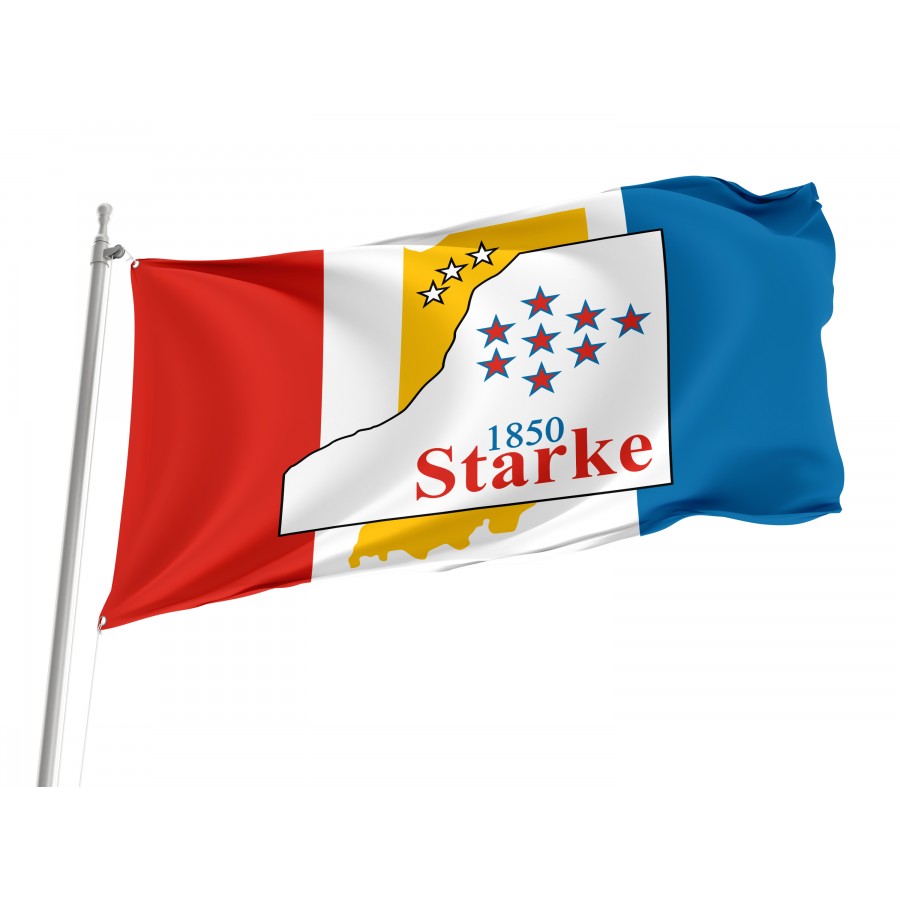 Flag of Starke County, Indiana, Patriotic Flags, Unique Design Print, Flags for Indoor & Outdoor Use