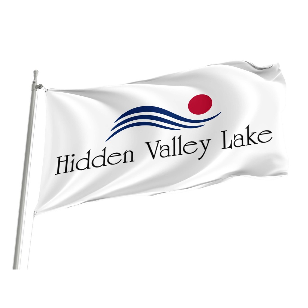 Hidden Valley Flag for Indoor & Outdoor Use - Durable & UV-Safe flag