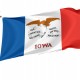 Iowa State Flag for Indoor & Outdoor Use - Imagine 1