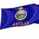 Kansas State Flag for Indoor & Outdoor Use - Imagine 1