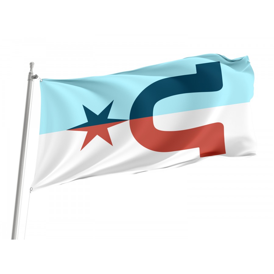 Flag of Caldwell, Kansas, Patriotic Flags, Unique Design Print, Flags for Indoor & Outdoor Use