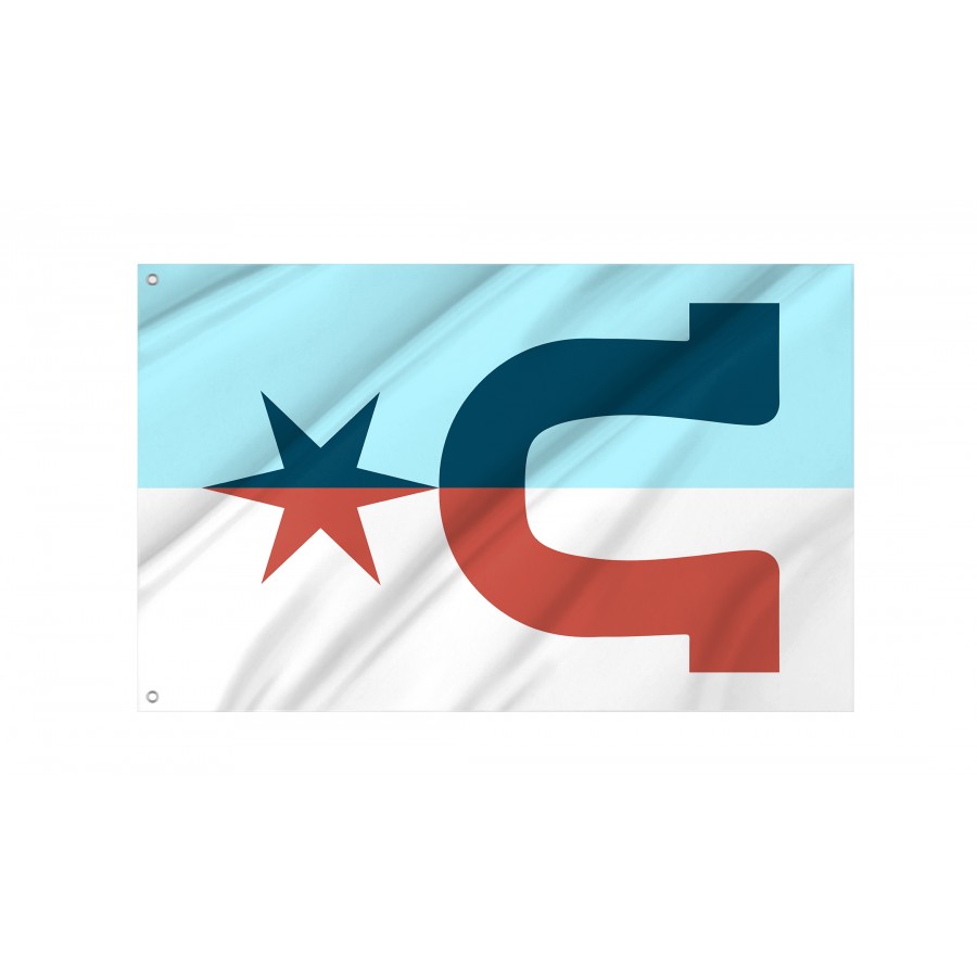 Flag of Caldwell, Kansas, Patriotic Flags, Unique Design Print, Flags for Indoor & Outdoor Use