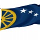 Flag of Cimarron, Kansas, Patriotic Flags, Unique Design Print, Flags for Indoor & Outdoor Use - Imagine 1