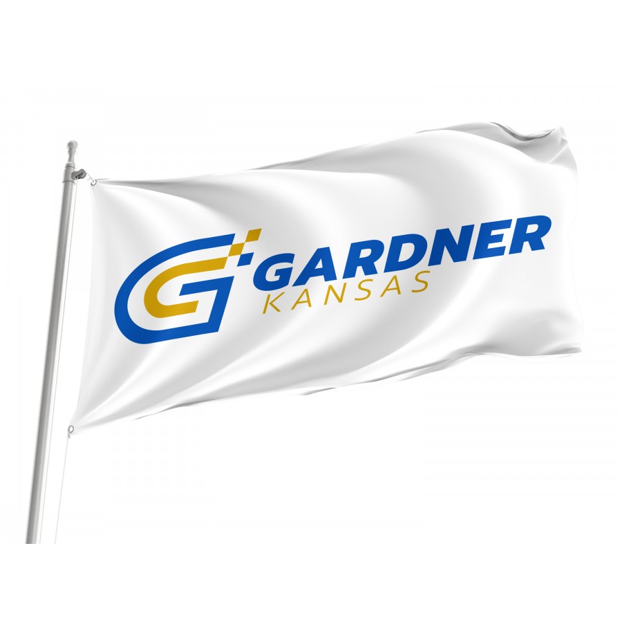 Flag of Gardner, Kansas, Patriotic Flags, Unique Design Print, Flags for Indoor & Outdoor Use