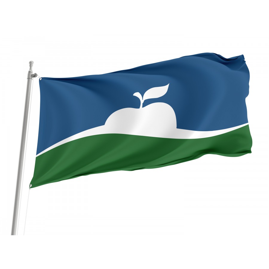Flag of Manhattan, Kansa, Patriotic Flags, Unique Design Print, Flags for Indoor & Outdoor Use