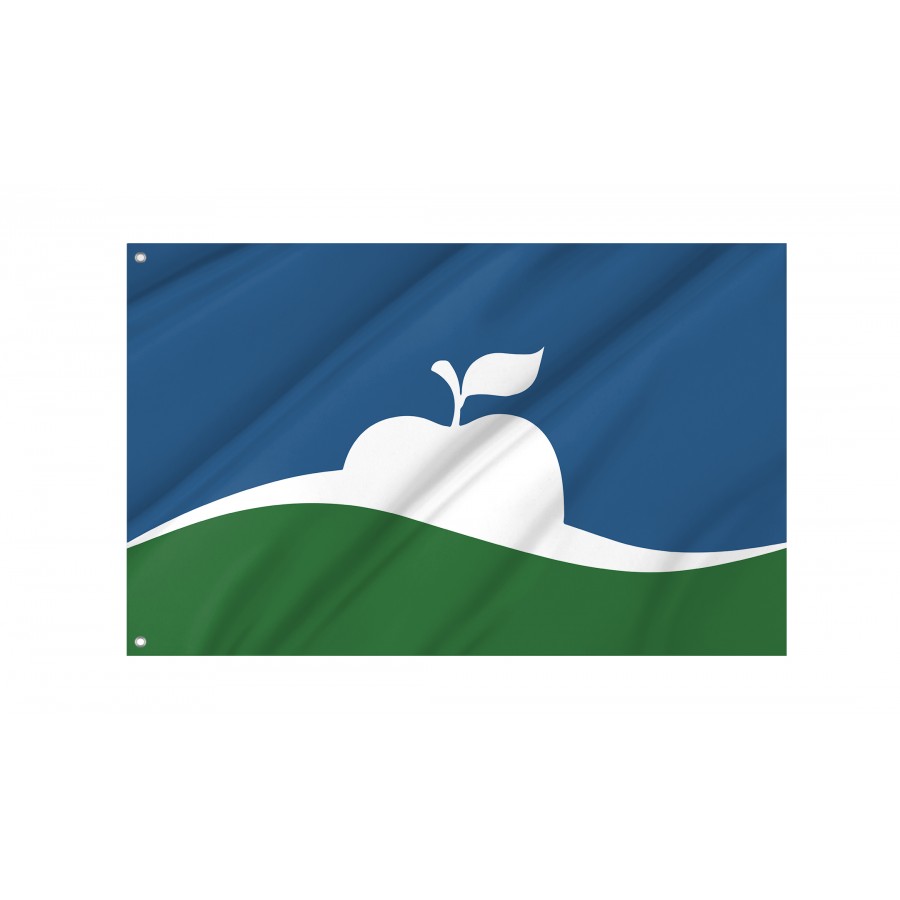 Flag of Manhattan, Kansa, Patriotic Flags, Unique Design Print, Flags for Indoor & Outdoor Use