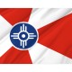 Flag of Wichita, Kansas, Patriotic Flags, Unique Design Print, Flags for Indoor & Outdoor Use - Imagine 2