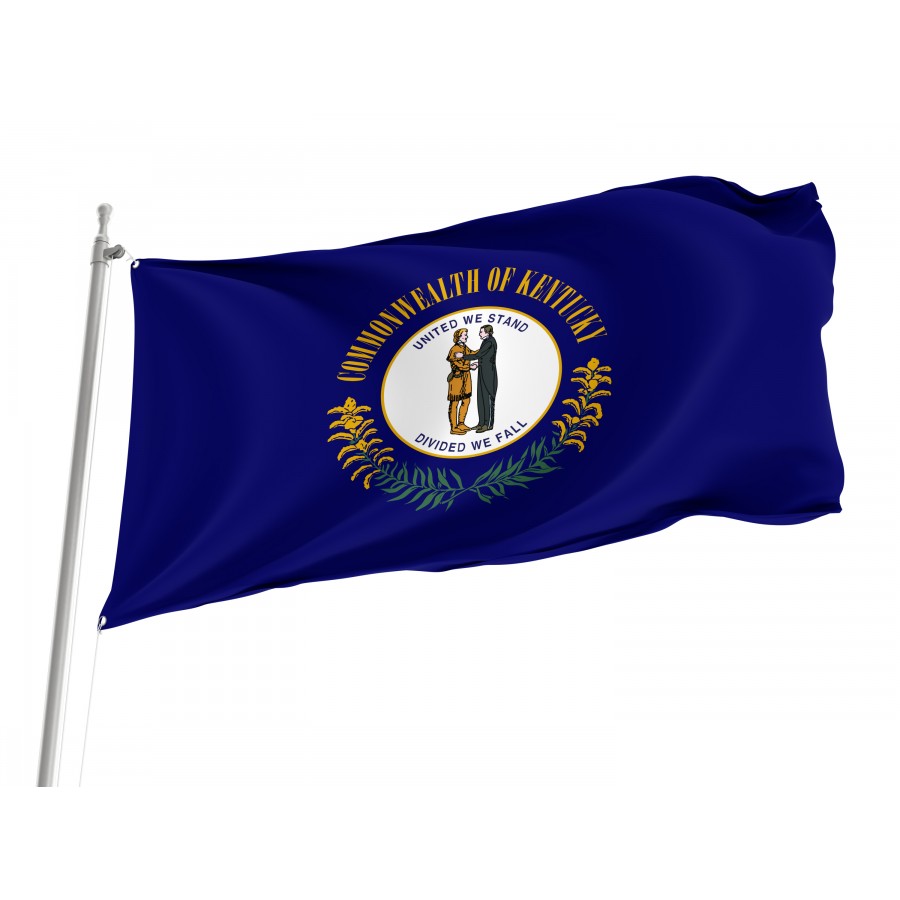 Flag of Kentucky State, Patriotic Flags, Unique Design Print, Flags for Indoor & Outdoor Use