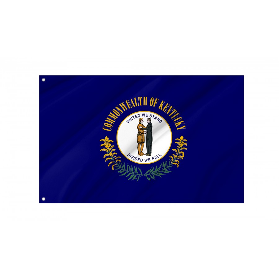 Flag of Kentucky State, Patriotic Flags, Unique Design Print, Flags for Indoor & Outdoor Use