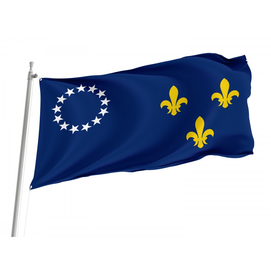 Flag Of Historical Louisville, Kentucky, Patriotic Flags, Unique Design Print, Flags For Indoor & Outdoor Use - High Quality Kentucky for Indoor and Outdoor Use