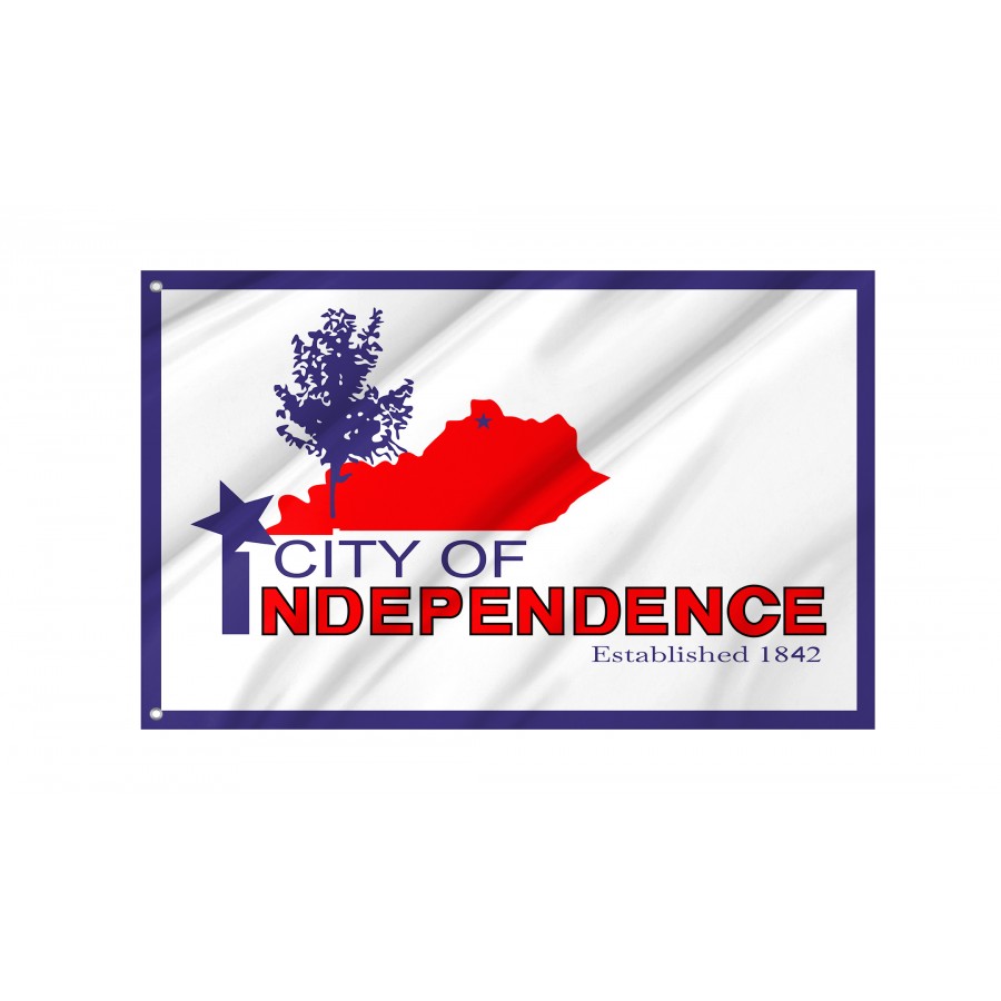 Flag of Independence, Kentucky, Patriotic Flags, Unique Design Print, Flags for Indoor & Outdoor Use