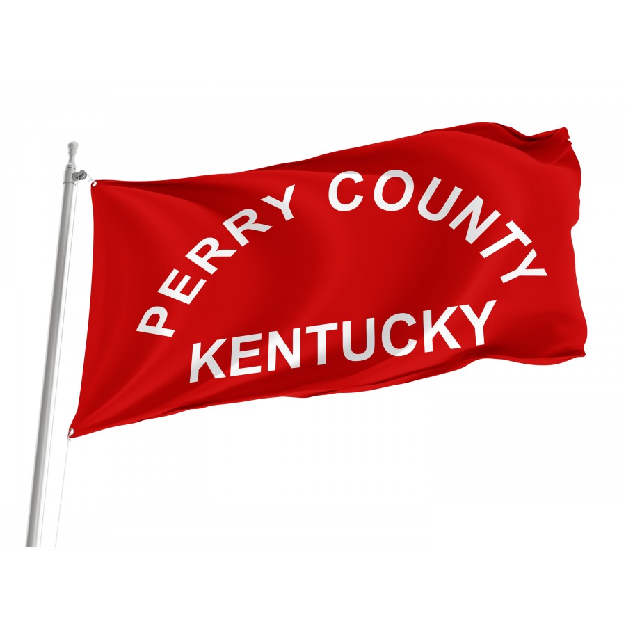 Flag of Perry County, Kentucky, Patriotic Flags, Unique Design Print, Flags for Indoor & Outdoor Use