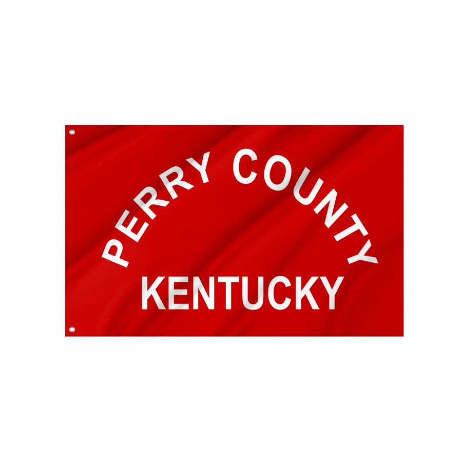 Flag of Perry County, Kentucky, Patriotic Flags, Unique Design Print, Flags for Indoor & Outdoor Use